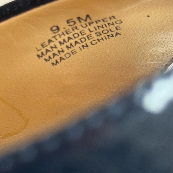 Alex Marie Navy Patent Leather 4 inch Heels - Picture 12 of 12